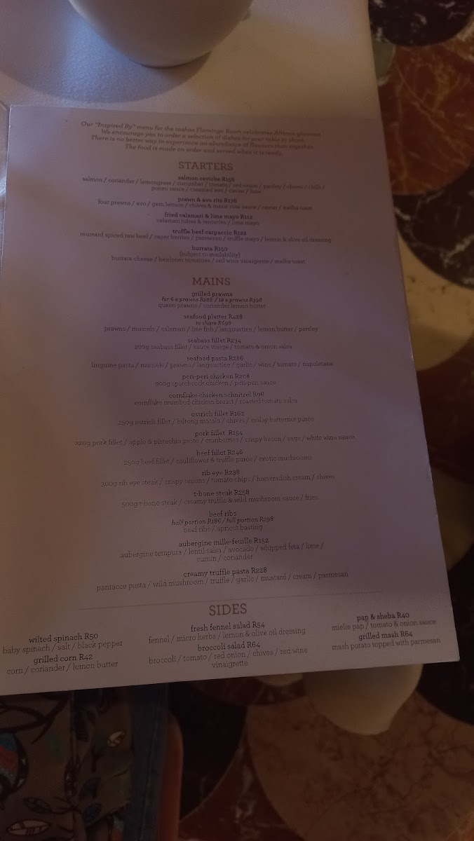 Menu Tashas Nelson Mandela Square-10